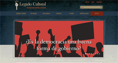 Desktop Screenshot of legadocultural.org